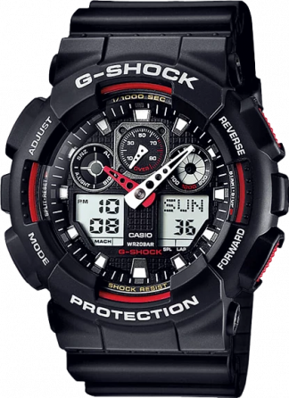 Мужские часы Casio G-shock GA-100-1A4 Донецк