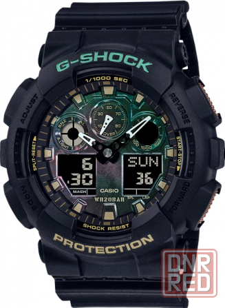 Часы Casio G-Shock GA-100RC-1A Донецк - изображение 1