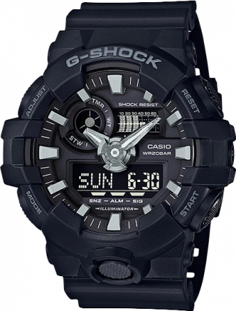 Часы Мужские Casio G-Shock GA-700-1B Донецк