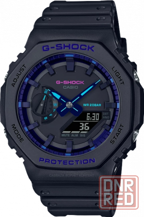 Часы Мужские Casio G-Shock GA-2100VB-1A Донецк - изображение 1
