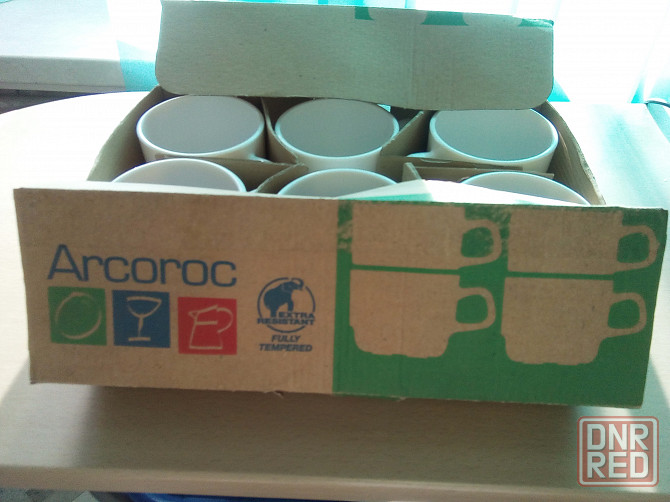 Продам наборы чашек: "Vereco - Франция", "Arcoroc" - Франция. Донецк - изображение 1