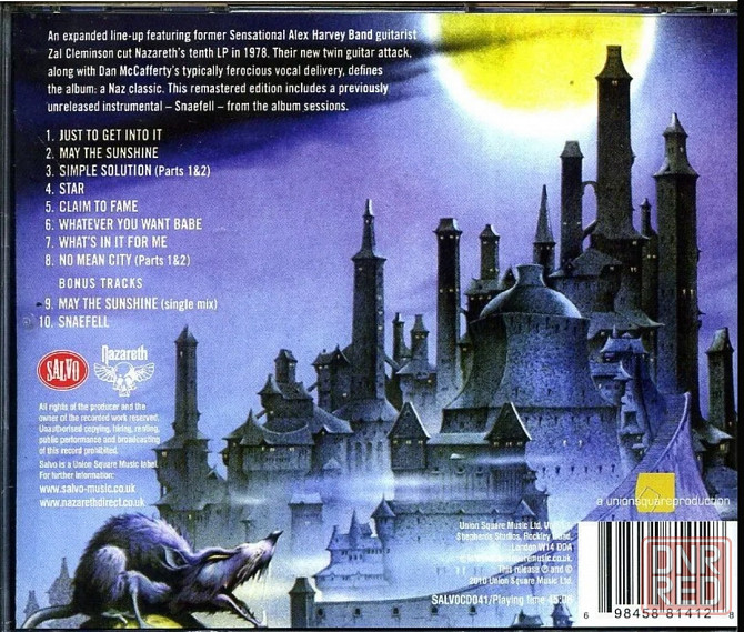 CD диск NAZARETH - No Mean City Донецк - изображение 2