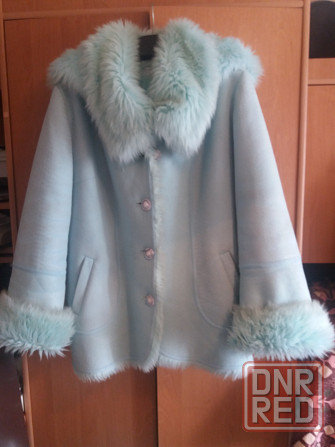 шок цена! Продам шубу полушубок искусственный мех р.50-52 (xl) Донецк - изображение 3