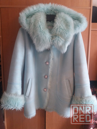 шок цена! Продам шубу полушубок искусственный мех р.50-52 (xl) Донецк - изображение 1