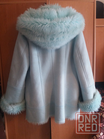 шок цена! Продам шубу полушубок искусственный мех р.50-52 (xl) Донецк - изображение 2