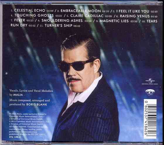 CD диск MALIA & BORIS BLANK- CONVERGENCE Донецк