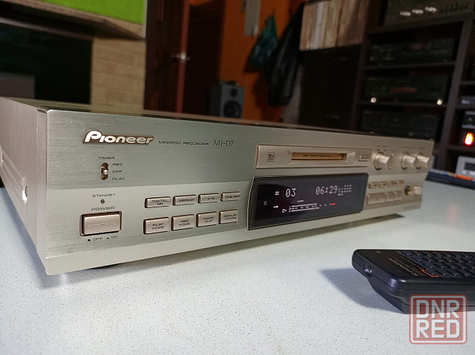 Минидисковая дэка "Pioneer"-MJ-D7 Донецк - изображение 1