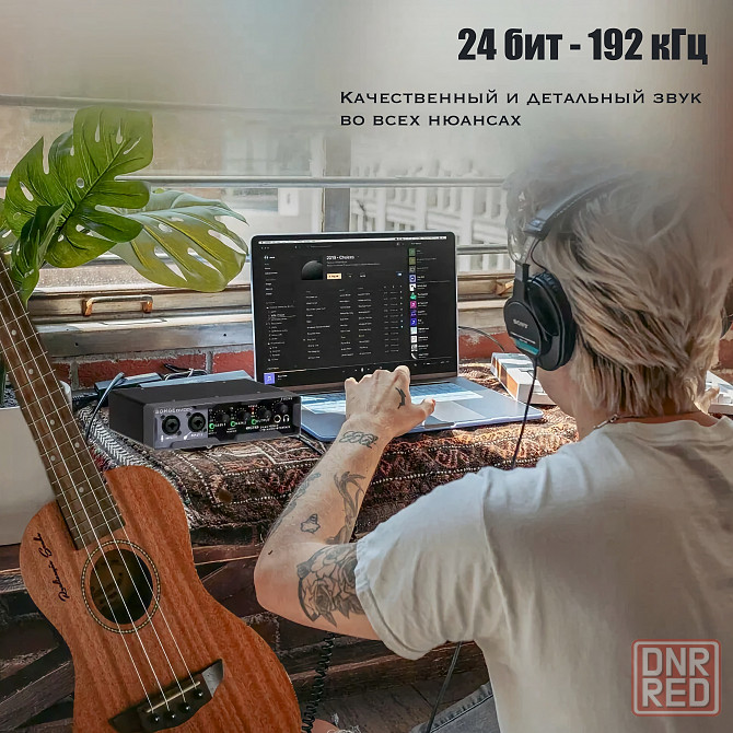 Звуковая карта BOMGE BMG22, USB, студийная, аудиоинтерфейс, внешняя Донецк - изображение 3