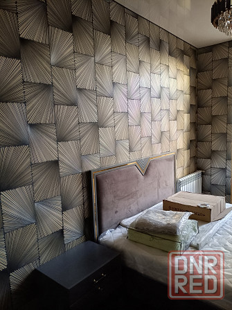 оклейка обоями шпатлёвка Донецк - изображение 3