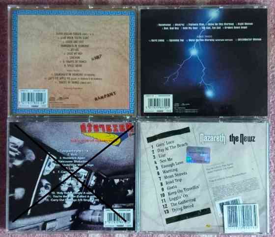 CD фирменные Nazareth (Англия). Донецк