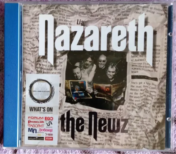 CD фирменные Nazareth (Англия). Донецк