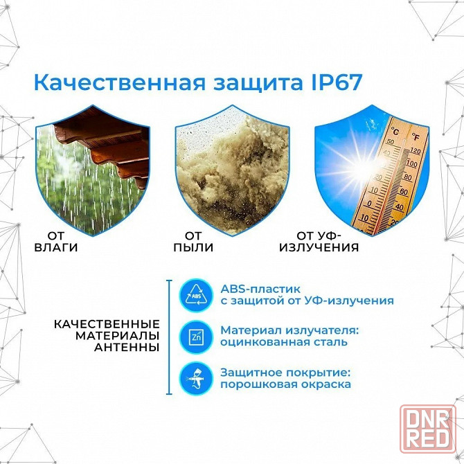Антенна внешняя широкополосная кroks KAA15-1700/2700 MIMO F-разъемы, без кронштейна Макеевка - изображение 7