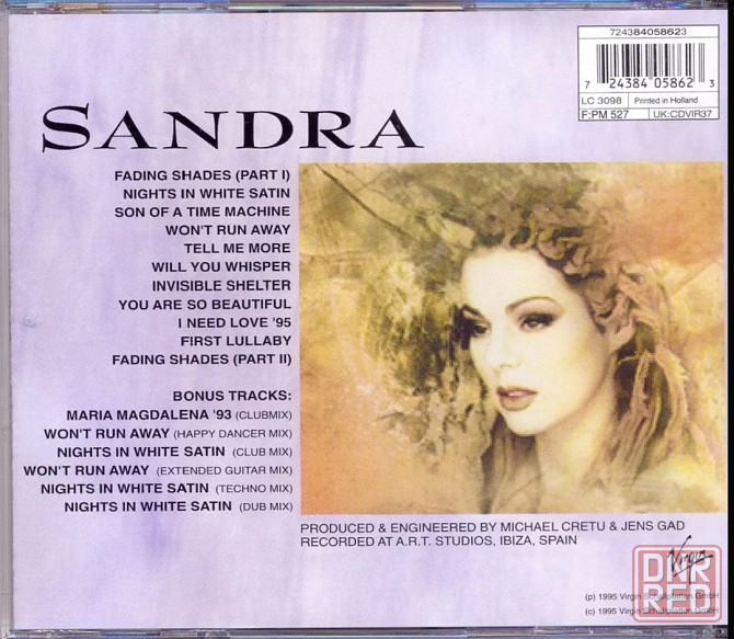 CD диск Sandra-Fading Shades Донецк - изображение 2