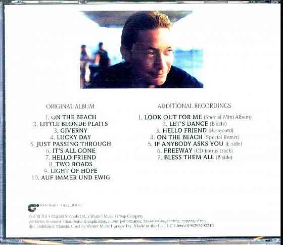 CD диск Chris Rea-On The Beach Донецк