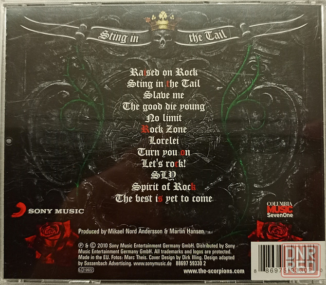 CD диск SCORPIONS - Sting In The Tail Донецк - изображение 2