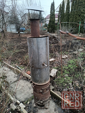 "Буржуйка" с баком для воды Донецк - изображение 5