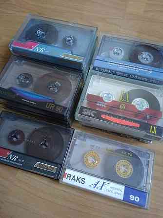 Аудиокассеты фирменные. Донецк