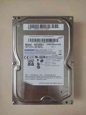 hdd 1Tb Samsung hd103sj Донецк