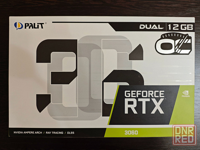 Видеокарта Palit Nvidia GeForce RTX 3060 Dual OC 12гб Новая Донецк - изображение 1