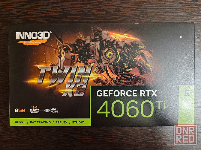 Видеокарта Inno3D NVIDIA GeForce RTX 4060 Ti TWIN X2 Новая Донецк - изображение 3