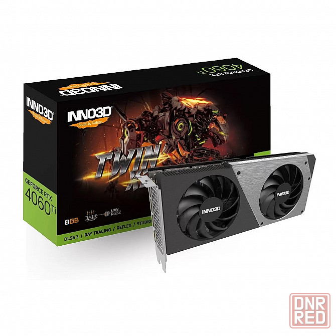 Видеокарта Inno3D NVIDIA GeForce RTX 4060 Ti TWIN X2 Новая Донецк - изображение 2