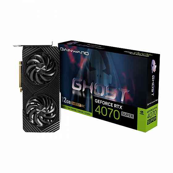 Видеокарта Gainward NVIDIA GeForce RTX 4070 Super Ghost OC 12GB Новая Донецк