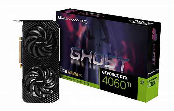 Видеокарта Gainward NVIDIA GeForce RTX 4060 Ti Ghost OC Новая Донецк