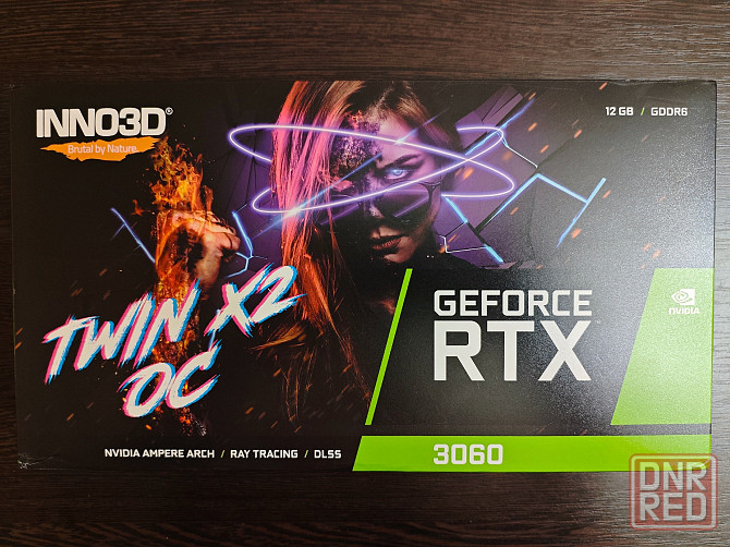Видеокарта Inno3D NVIDIA GeForce RTX 3060 TWIN X2 OC 12GB Новая Донецк - изображение 1