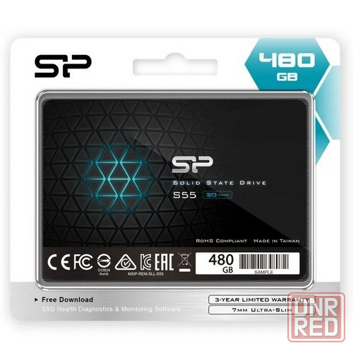 SSD-диск 480GB Silicon Power S55 2,5" SATAIII Донецк - изображение 1