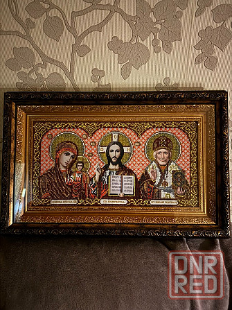 Икона ручной работы Тройная Донецк - изображение 1