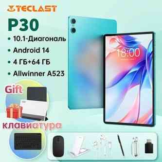 Новый 10.1" Планшет TECLAST P30 4/64 GB А523 Wi-Fi, 1280 x 800, Android 14 Донецк