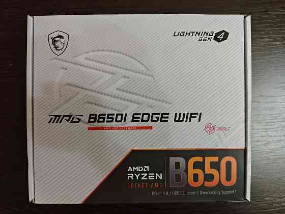 Материнская плата MSI MPG B650I EDGE WIFI AM5 Mini-ITX Новая Донецк