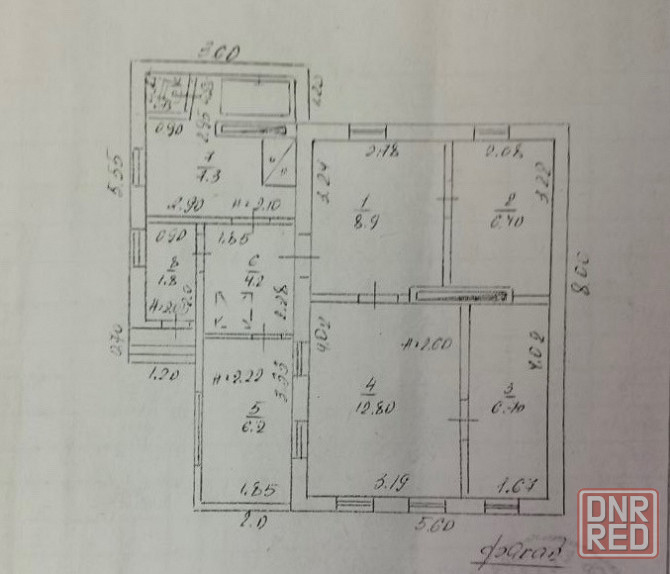 Продам дом, 55 м.кв., участок 9,2 сотки - Макеевка, ул. Советская, пос. Новые Планы Макеевка - изображение 7