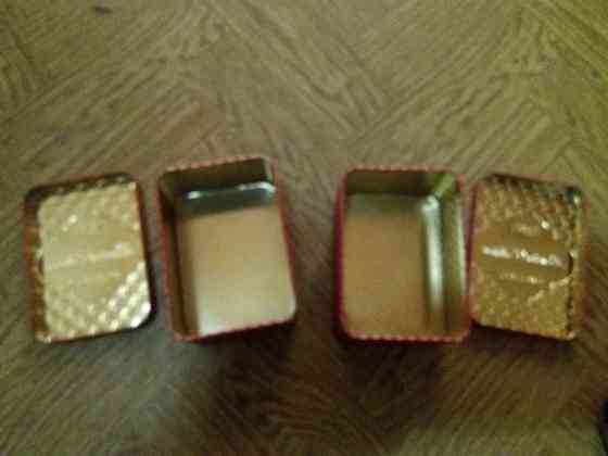 Продам металлические жестяные коробки для чая и не только Донецк