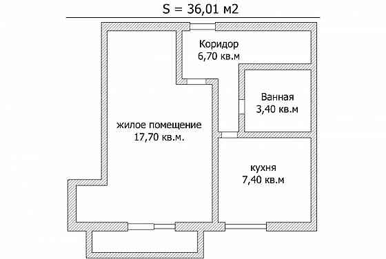 Продается однокомнатная квартира на Черемушках Мариуполь