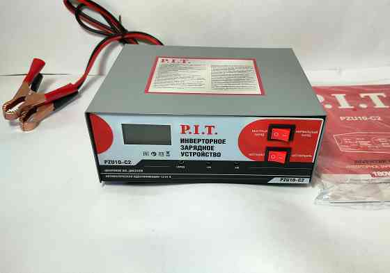Зарядное устройство для аккумуляторов PIT PZU10-C2 12/24В, 6-100Ач Донецк