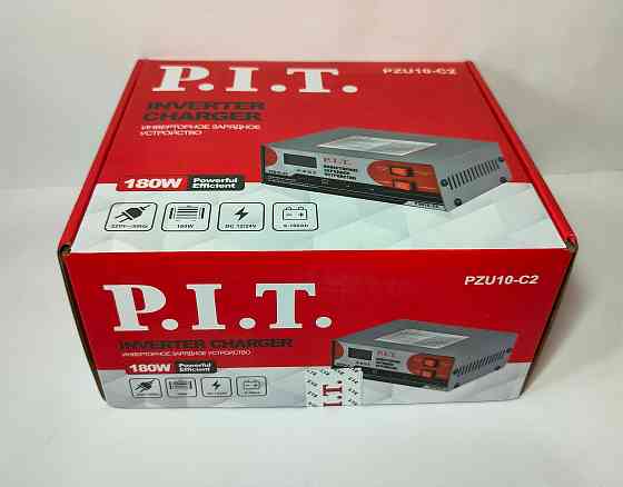 Зарядное устройство для аккумуляторов PIT PZU10-C2 12/24В, 6-100Ач Донецк