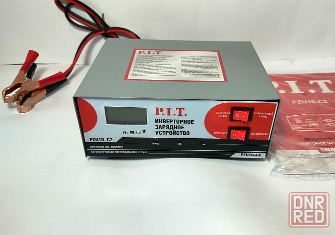 Зарядное устройство для аккумуляторов PIT PZU10-C2 12/24В, 6-100Ач Донецк - изображение 4