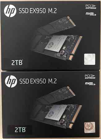 SSD HP EX950 2TB M.2 PCIe 3.0 x4 3D TLC NAND TBW1400 Буфер 2GB R3400/WR2800 Донецк