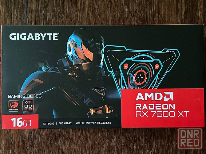 Видеокарта Gigabyte Radeon RX 7600XT GAMING OC 16GB (128bit) (2470/18000) Донецк - изображение 1