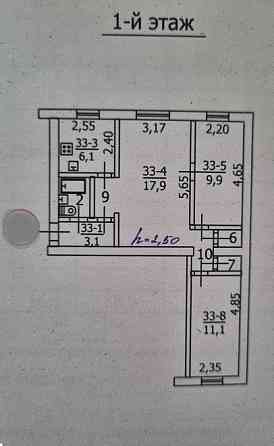 Продам 3-к в районе Зеленого Макеевка
