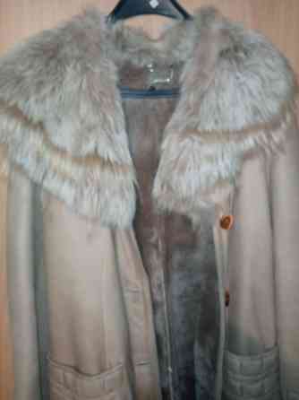 Дублёнка натуральная кожа,мех натуральный р.44-46 Донецк