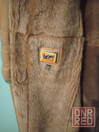 Дублёнка натуральная кожа,мех натуральный р.44-46 Донецк - изображение 3