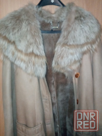 Дублёнка натуральная кожа,мех натуральный р.44-46 Донецк - изображение 2