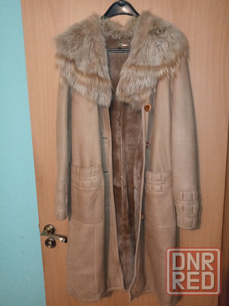 Дублёнка натуральная кожа,мех натуральный р.44-46 Донецк - изображение 4