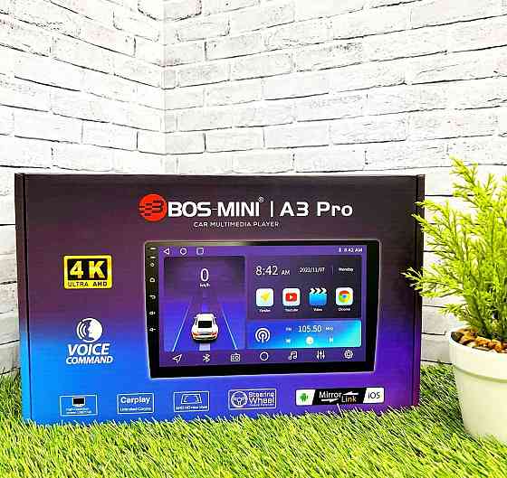 авто магнитола Bos-Mini A3 PRO 2/32 Gb 9"#доставка Макеевка