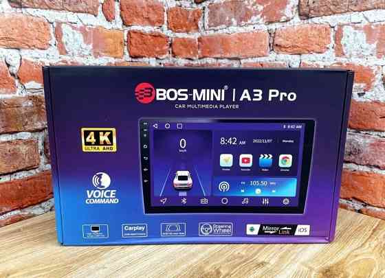 магнитола Bos-Mini А3 PRO 2+32 Gb 9"#доставка Макеевка