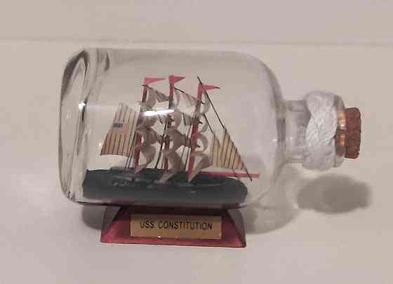 Подарочный сувенир "Корабль в бытылке" Донецк