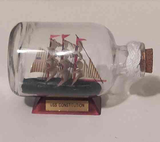 Подарочный сувенир "Корабль в бытылке" Донецк