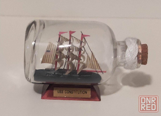 Подарочный сувенир "Корабль в бытылке" Донецк - изображение 2